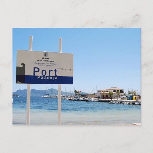 Port de Pollensa Postcard Postkarte (Vorderseite)