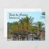 Port de Soller Mallorca Postkarte (Vorne/Hinten)