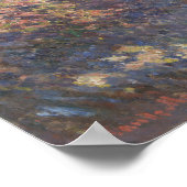 Port-Domois, Belle-Isle (1887) von Claude Monet Poster (Ecke)