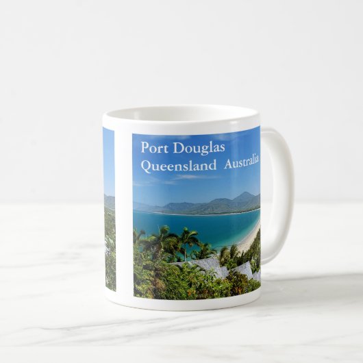 Port Douglas Kaffeetasse (VorderseiteRechts)
