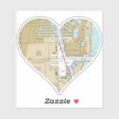 Port Everglades Aufkleber (Blatt)