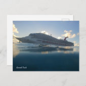 Port Grand Turk Postkarte (Vorne/Hinten)