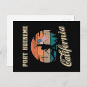 Port Hueneme California Postkarte (Vorne/Hinten)