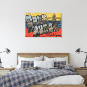 Port Huron, Michigan - Große Buchstabenszenen Leinwanddruck (Insitu (Schlafzimmer))