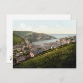 Port Isaac, Cornwall, England c.1895 Postkarte (Vorne/Hinten)