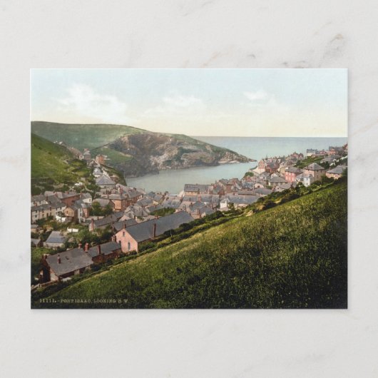 Port Isaac, Cornwall, England c.1895 Postkarte (Vorderseite)