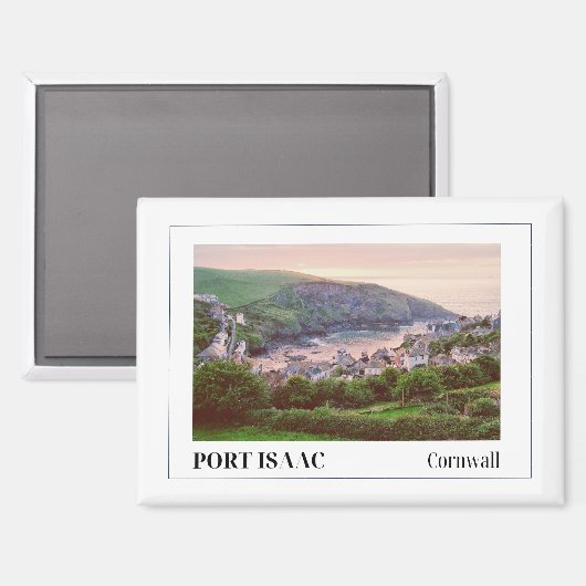 Port Isaac, Cornwall, England Magnet (Vorderseite/Rückseite)
