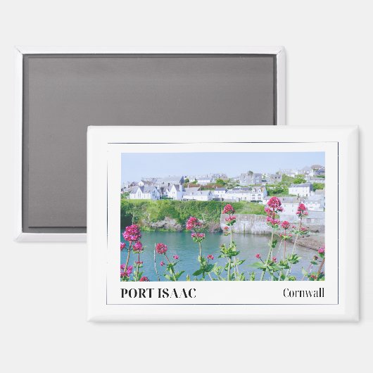 Port isaac, Cornwall, England Magnet (Vorderseite/Rückseite)