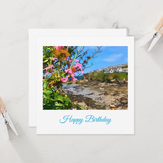 Port Isaac Cornwall Hafen Fisherman's Friends (Vorderseite/Rückseite Beispiel)