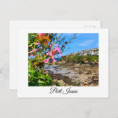 Port Isaac Cornwall Harbor Fisherman's Friends P Postkarte (Vorne/Hinten)