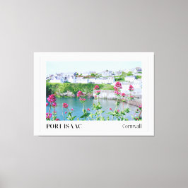 Port Isaac, Cornwall Leinwanddruck