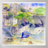 Port Isaac Cornwall Poster (Vorne)