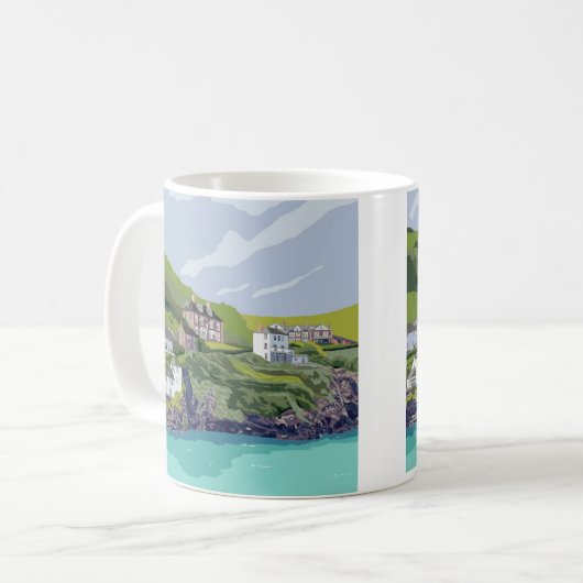 Port Isaac Kaffeetasse (Vorderseite Links)