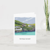 Port Isaac Notecard - mit anpassbarem Text Karte (Vorderseite)