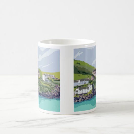 Port Isaac - Port Wen Kaffeetasse (Mittel)