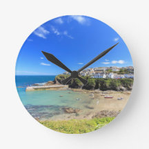 Port Isaac Wall Clock
