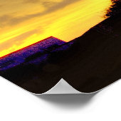 Port Isabel, Leuchtturm von Texas Poster (Ecke)