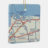 Port Jefferson NY Keramikornament (Rechts)