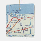 Port Jefferson NY Keramikornament (Links)