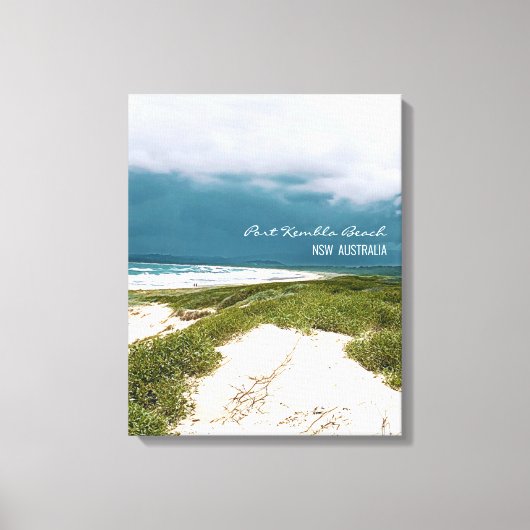 Port Kembla Wollongong Beach NSW Leinwanddruck (Vorderseite)