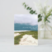 Port Kembla Wollongong Beach NSW Postkarte (Stehend Vorderseite)