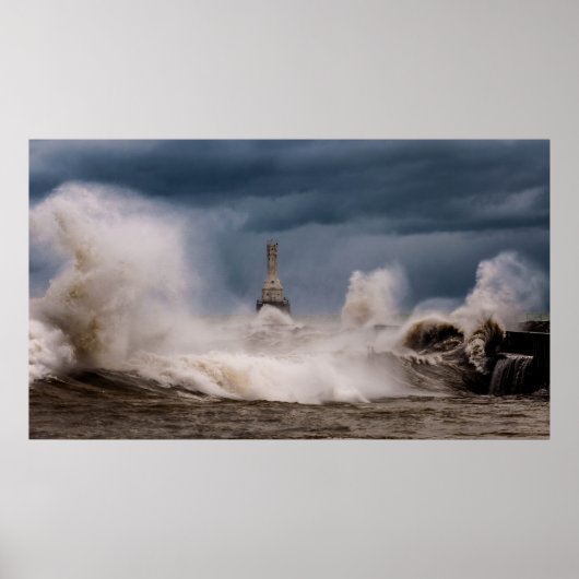 Port Lighthouse Poster (Vorne)