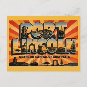 Port Lincoln Südaustralien Seafood Hauptstadt Postkarte
