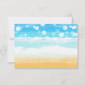 Port-Loch-Kreuzfahrtkarte Einladung (Rückseite)