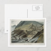 Port Looe, Cornwall von "A Voyage Around Great B Postkarte (Vorne/Hinten)