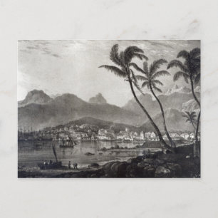 Port Louis "Ansichten in Mauritius" von Postkarte