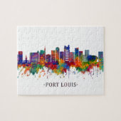 Port Louis Mauritius Skyline Puzzle (Horizontal)