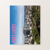 Port Louis Skyline Hauptstadt Mauritius Puzzle (Vertikal)