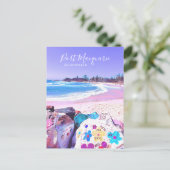 Port Macquarie NSW Australien Reiselandschaft Postkarte (Stehend Vorderseite)