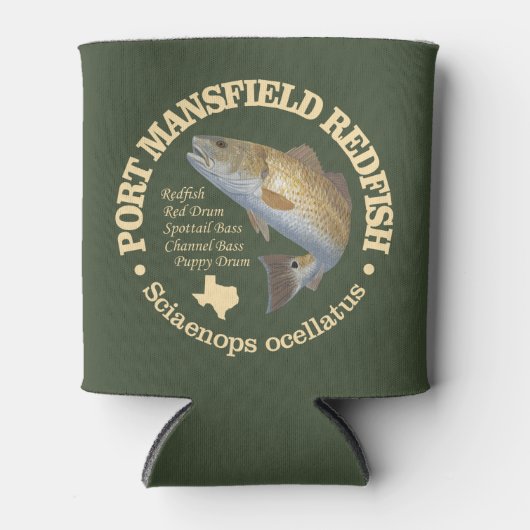 Port Mansfield (Rotbarsch) Dosenkühler (Vorderseite)