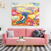 Port Miou | Georges Braque | Leinwanddruck (Insitu (Wohnzimmer))