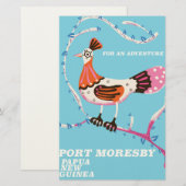 Port Moresby, Papua - Neue Guinea Briefpapier (Vorne/Hinten)