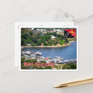 Port Moresby - Papua Neue Guinea - Postkarte