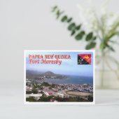 Port Moresby - Papua New Guinea - Postkarte (Stehend Vorderseite)
