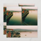 Port of Tobermory, Isle of Mull, Scotland Einladung (Vorne/Hinten)