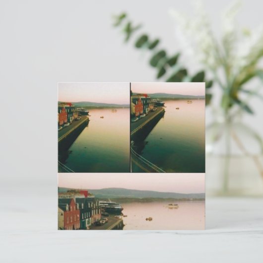 Port of Tobermory, Isle of Mull, Scotland Einladung (Stehend Vorderseite)