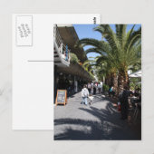 Port Olimpic, Barcelona Postkarte (Vorne/Hinten)