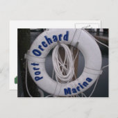 Port Orchard Marina Postcard Postkarte (Vorne/Hinten)