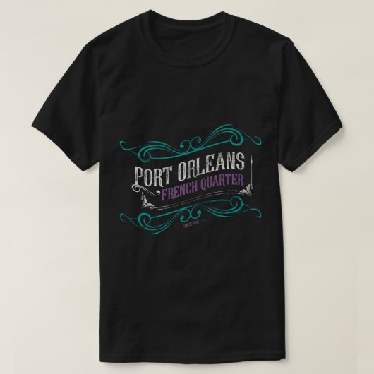 Port Orleans French Quarter Angepasst Scoop T - Sh T-Shirt (Design vorne)