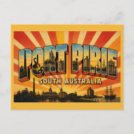 Port Pirie Süd Australien Industrieller Hafenstadt Postkarte