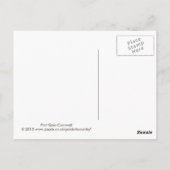 Port Quin Cornwall England Poldark Location Postkarte (Rückseite)