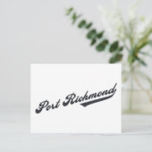 Port Richmond Postkarte (Stehend Vorderseite)