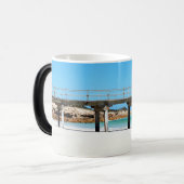 Port Rickaby, Südaustralien, Jetty, Verwandlungstasse (Vorderseite Links)