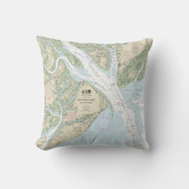 Port Royal Sound and Inland Passes Kissen