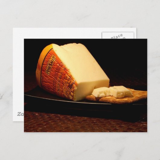 Port Salut Cheese Postkarte (Vorne/Hinten)