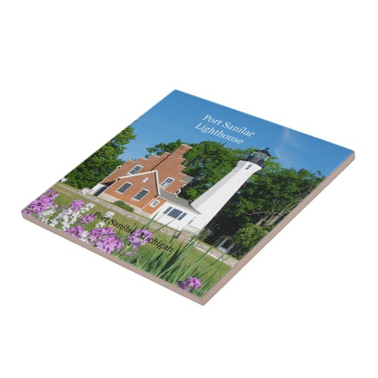 Port Sanilac Leuchtturmziegel Fliese (Seite)